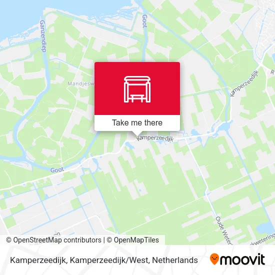 Kamperzeedijk, Kamperzeedijk / West map