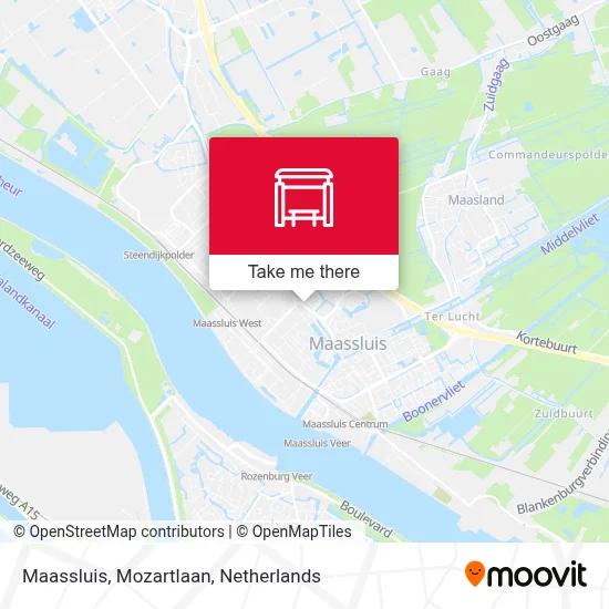 Maassluis, Mozartlaan map