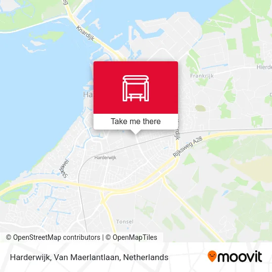 Harderwijk, Van Maerlantlaan map
