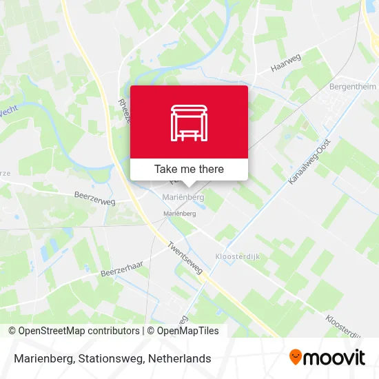 Marienberg, Stationsweg map