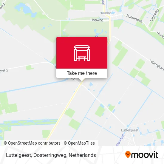 Luttelgeest, Oosterringweg Karte