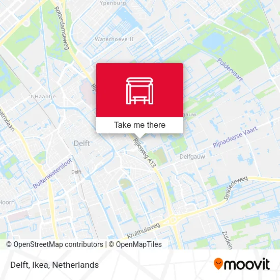 Delft, Ikea map