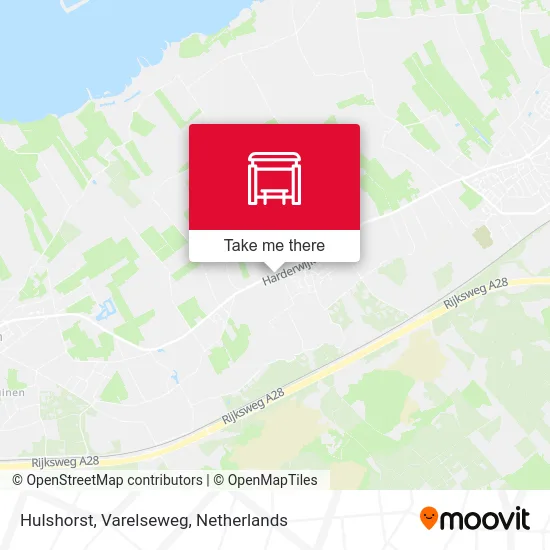 Hulshorst, Varelseweg Karte