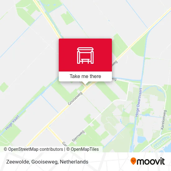 Zeewolde, Gooiseweg map
