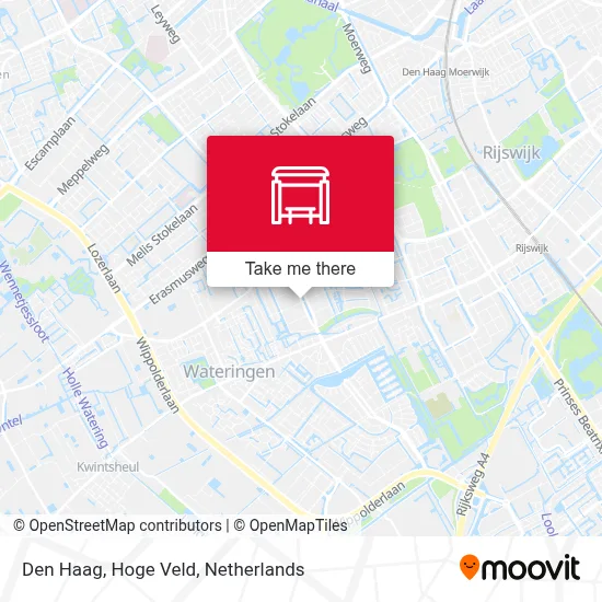 Den Haag, Hoge Veld map