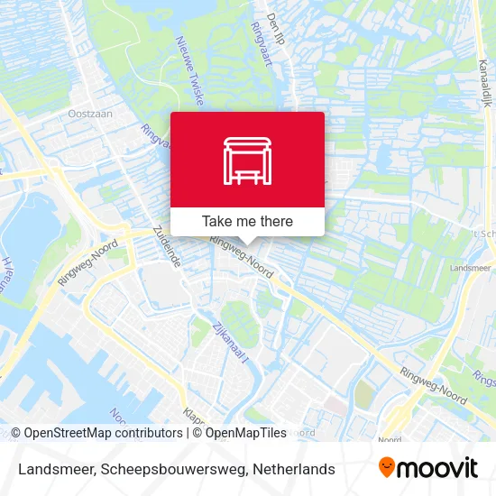 Landsmeer, Scheepsbouwersweg map