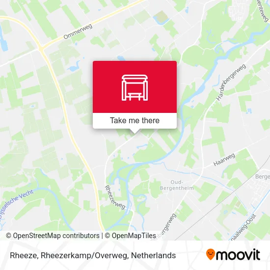 Rheeze, Rheezerkamp/Overweg map