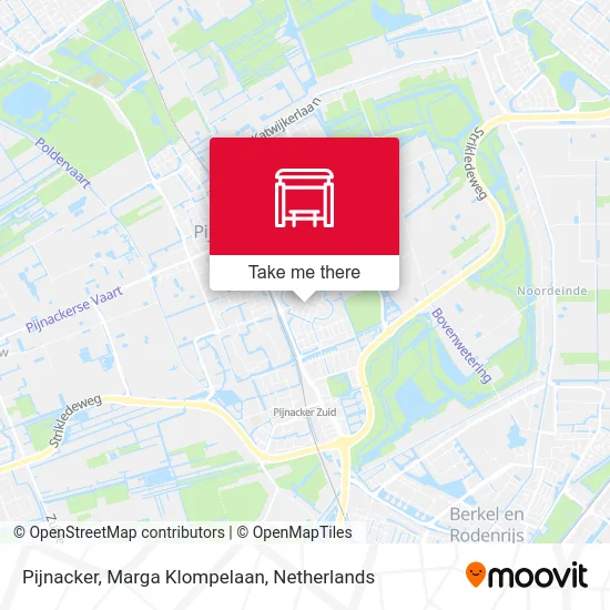 Pijnacker, Marga Klompelaan map