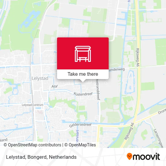 Lelystad, Bongerd map