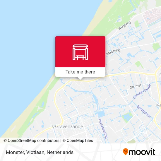 Monster, Vlotlaan map