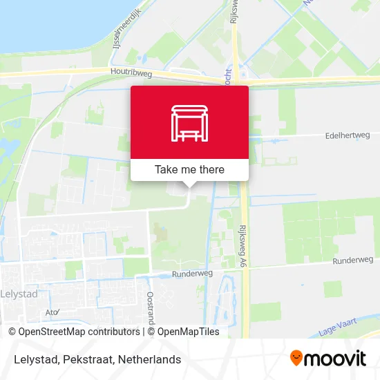 Lelystad, Pekstraat map