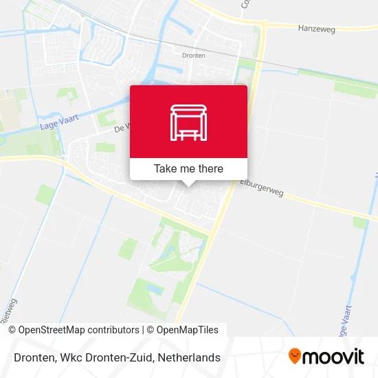 Dronten, Wkc Dronten-Zuid map
