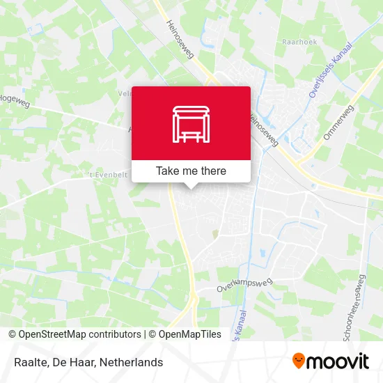 Raalte, De Haar map