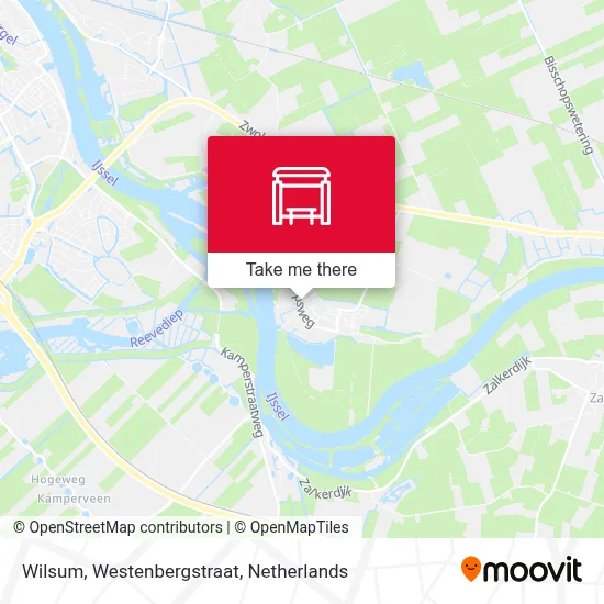 Wilsum, Westenbergstraat Karte