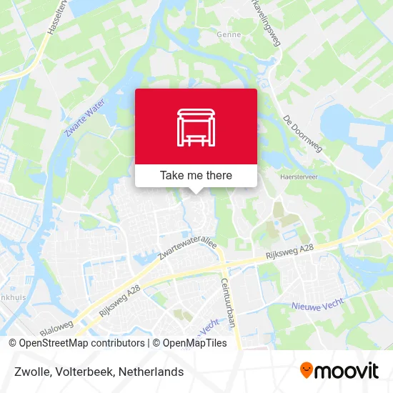 Zwolle, Volterbeek map