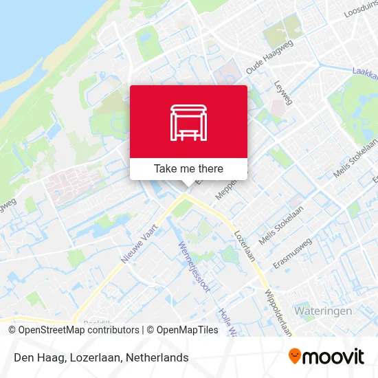 Den Haag, Lozerlaan map