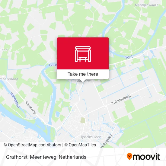 Grafhorst, Meenteweg map