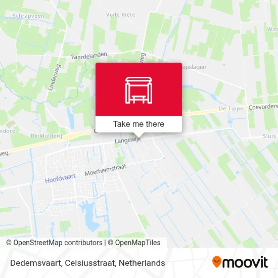 Dedemsvaart, Celsiusstraat map