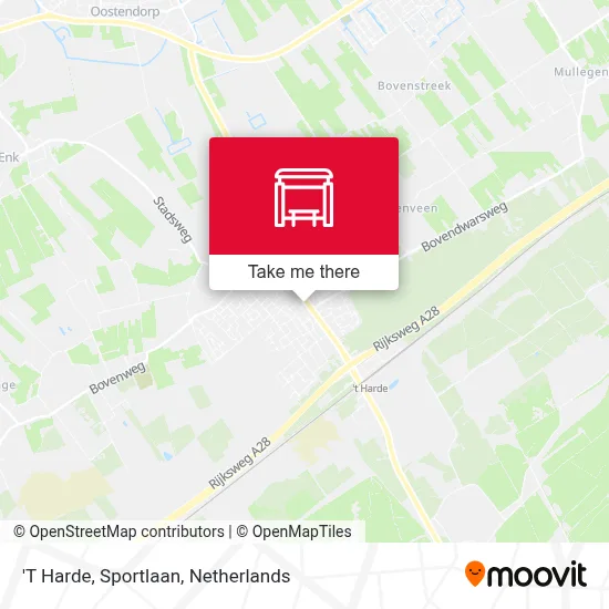 'T Harde, Sportlaan map