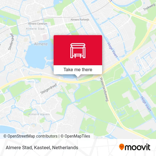 Almere Stad, Kasteel map