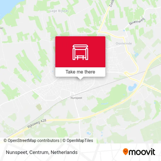 Nunspeet, Centrum map