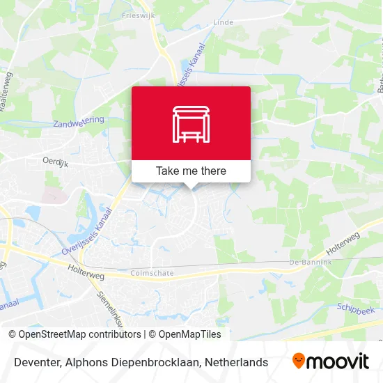 Deventer, Alphons Diepenbrocklaan map