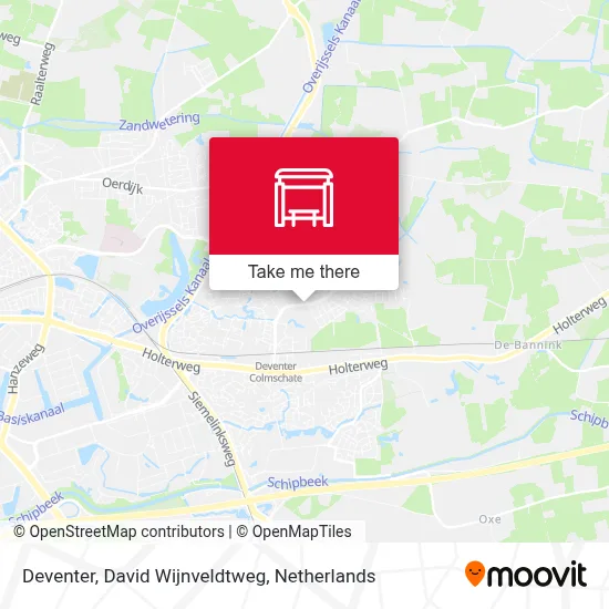 Deventer, David Wijnveldtweg map
