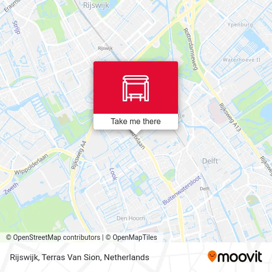 Rijswijk, Terras Van Sion Karte