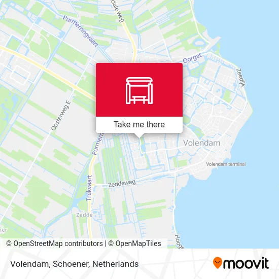 Volendam, Schoener map