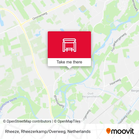 Rheeze, Rheezerkamp/Overweg map
