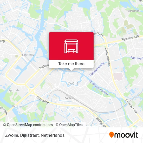 Zwolle, Dijkstraat map
