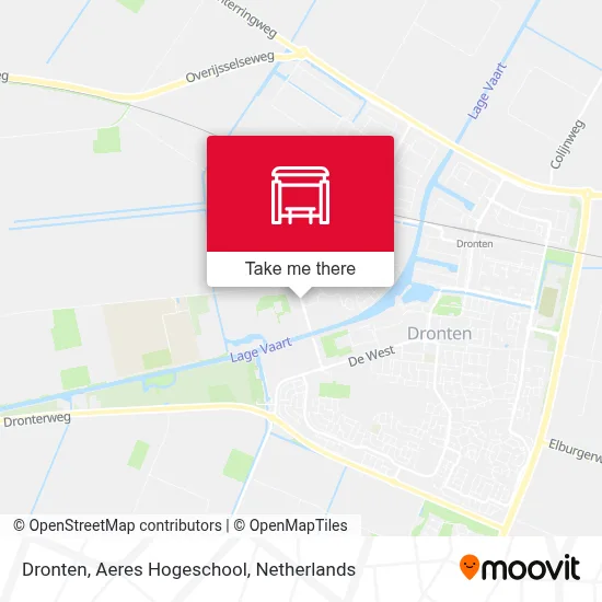 Dronten, Aeres Hogeschool map