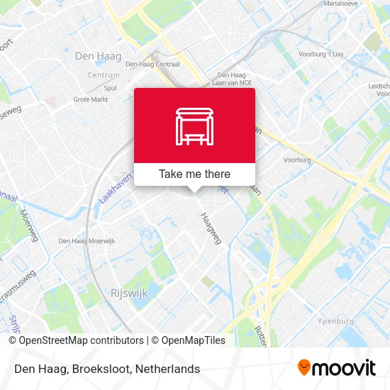 Den Haag, Broeksloot map