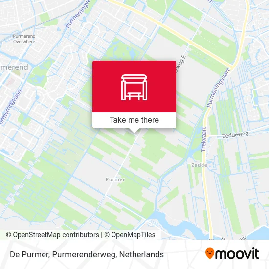De Purmer, Purmerenderweg map