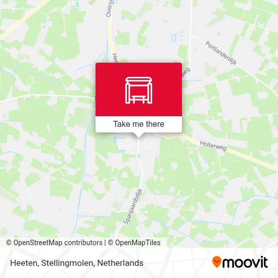 Heeten, Stellingmolen Karte