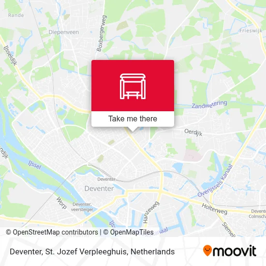 Deventer, St. Jozef Verpleeghuis map