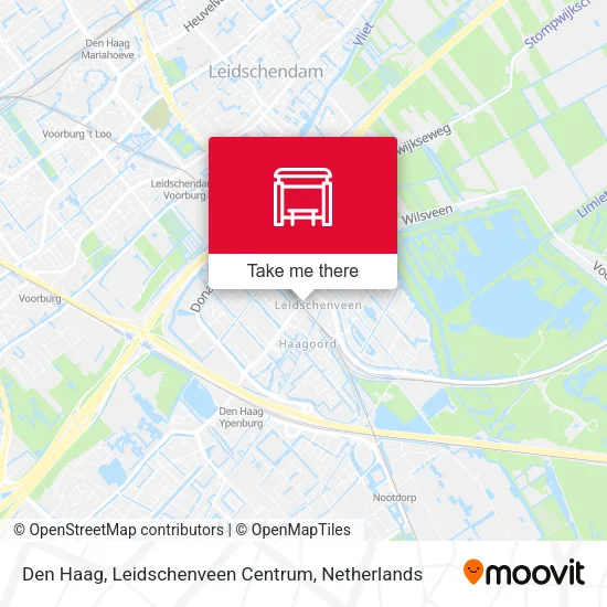 Den Haag, Leidschenveen Centrum map