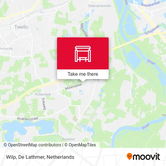 Wilp, De Lathmer map