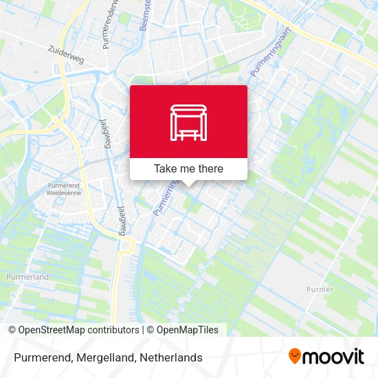Purmerend, Mergelland map