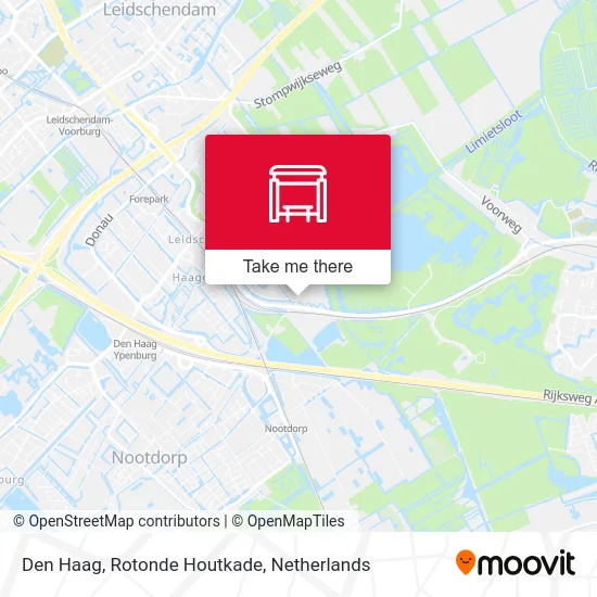 Den Haag, Rotonde Houtkade map