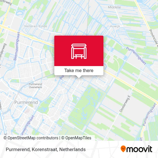 Purmerend, Korenstraat map