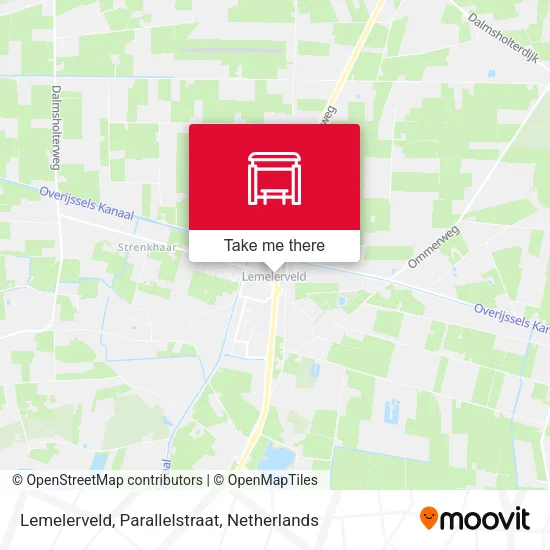 Lemelerveld, Parallelstraat map