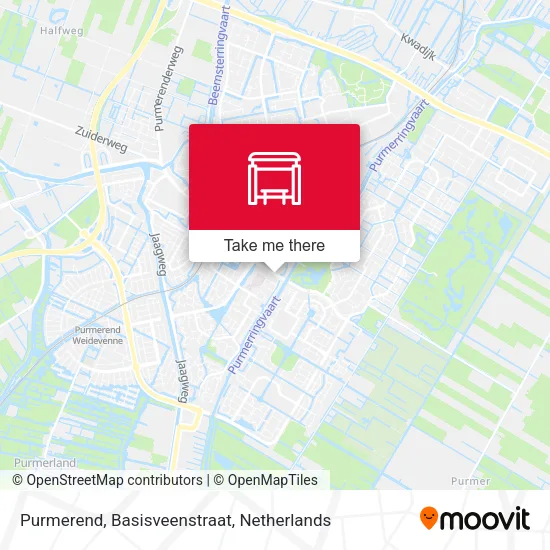 Purmerend, Basisveenstraat map