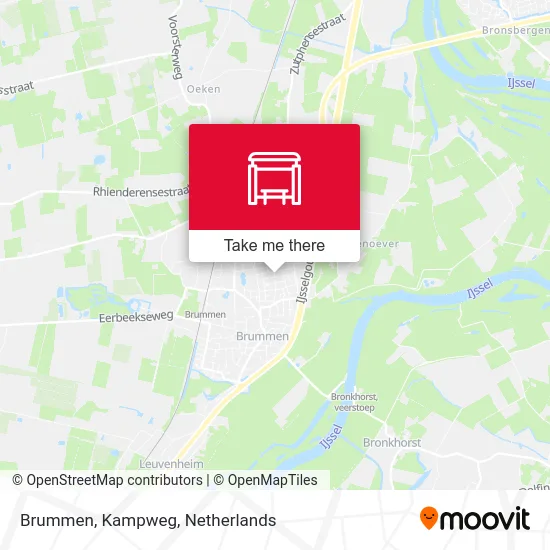 Brummen, Kampweg map