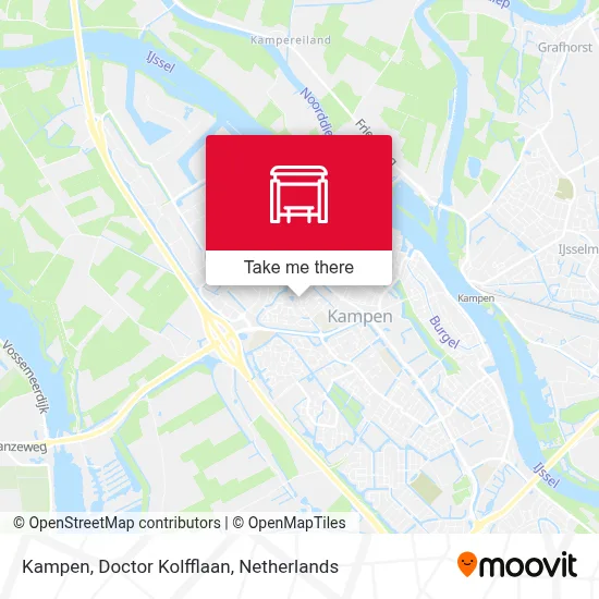 Kampen, Doctor Kolfflaan map