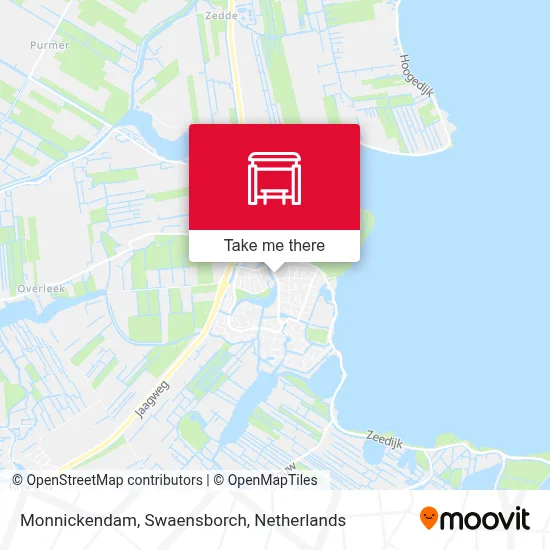 Monnickendam, Swaensborch map