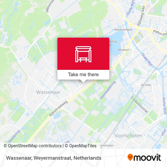 Wassenaar, Weyermanstraat map