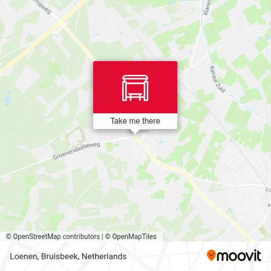 Loenen, Bruisbeek map