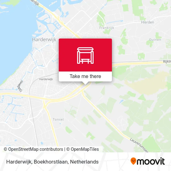 Harderwijk, Boekhorstlaan map