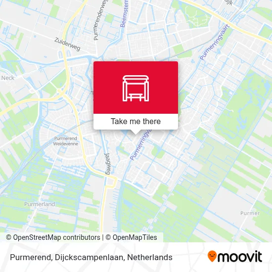 Purmerend, Dijckscampenlaan map